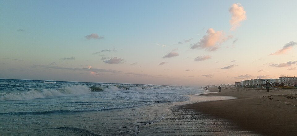 Marina Beach in Chennai